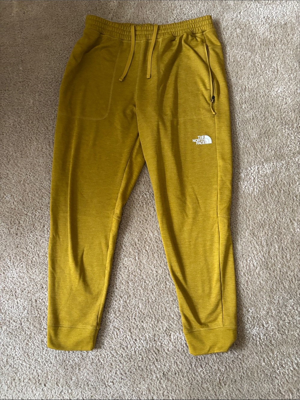The North Face Men's Yellow Jogger Pants